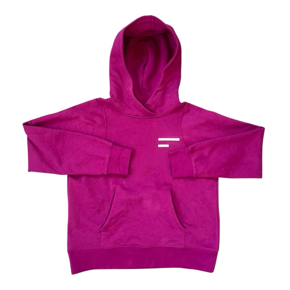 Lululemon Loungeful Pullover Hooded Sweatshirt in Magenta Purple Size 8